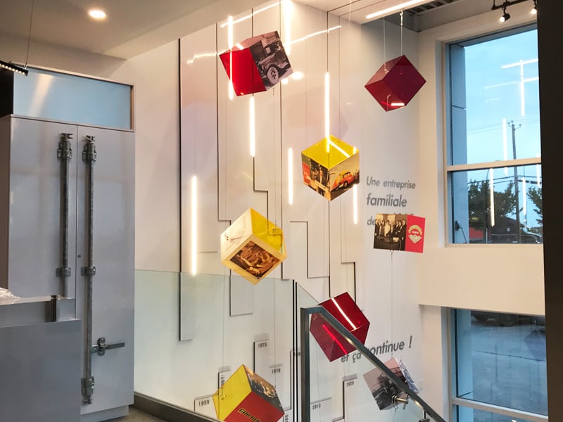 Habillage espace de bureau - Guilbault 1